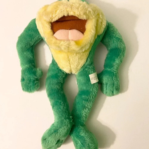 Vintage 1997 Michigan J Frog Plush Looney Tunes 14in Ace Stuffed Toy Hole in Hat - Picture 5 of 14